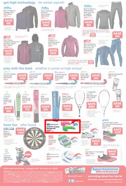 Sportsmans Warehouse : Sports Value Starts Here (24 Jul - 10 Aug 2014), page 4