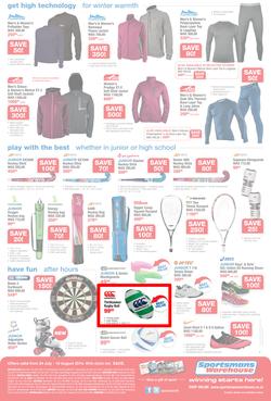 Sportsmans Warehouse : Sports Value Starts Here (24 Jul - 10 Aug 2014), page 4