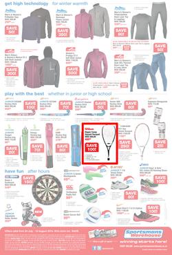 Sportsmans Warehouse : Sports Value Starts Here (24 Jul - 10 Aug 2014), page 4