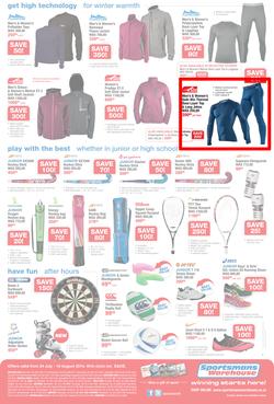 Sportsmans Warehouse : Sports Value Starts Here (24 Jul - 10 Aug 2014), page 4