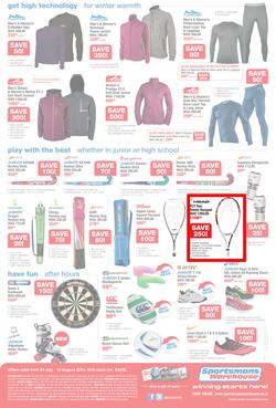 Sportsmans Warehouse : Sports Value Starts Here (24 Jul - 10 Aug 2014), page 4