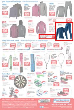 Sportsmans Warehouse : Sports Value Starts Here (24 Jul - 10 Aug 2014), page 4