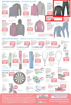 Sportsmans Warehouse : Sports Value Starts Here (24 Jul - 10 Aug 2014), page 4