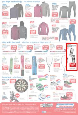Sportsmans Warehouse : Sports Value Starts Here (24 Jul - 10 Aug 2014), page 4