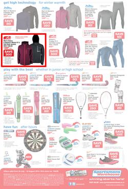 Sportsmans Warehouse : Sports Value Starts Here (24 Jul - 10 Aug 2014), page 4