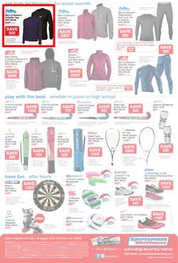 Sportsmans Warehouse : Sports Value Starts Here (24 Jul - 10 Aug 2014), page 4