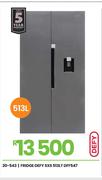Defy 513L SxS Fridge DFF547 20-543
