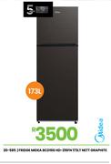 Midea 173L Nett Graphite Fridge BCD166 HD-216FN 20-585