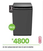Defy 8Kg Met T/L Washing Machine DTL165/156 22-316