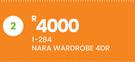 Nara 4 DR Wardrobe 1-284