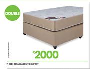 Comfort 8 Star Double Base Set 7-298