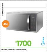 Midea 45L Mirror Digital Microwave 24-245