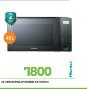 Hisense 43L Digital Microwave 24-241