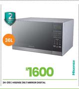 Hisense 36L Mirror Digital Microwave 24-210