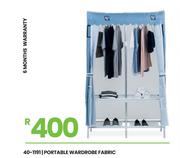 Portable Fabric Wardrobe 40-1191