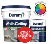 Duram White Wall & Ceiling Matt Paint-20L