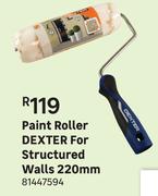 Dexter For Structured Walls Paint Roller 220mm