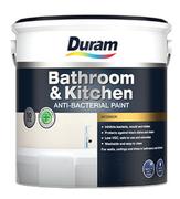 Duram Bathroom & Kitchen Pastel White Anti Bacterial Paint-1L