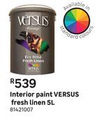 Versus Fresh Linen Interior Paint-5L