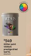 Versus Prestige Dried Leaf Glitter Paint-5L