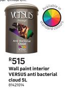 Versus Anti Bacterial Cloud Interior Wall Paint-5L