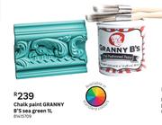 Granny B'S Sea Green Chalk Paint-1L