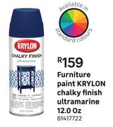 Krylon Chalky Finish Ultramarine 12.0 Oz Furniture Paint