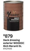 Woodoc Rich Meranti Exterior Deck Dressing-5L