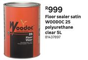 Woodoc 25 Clear Polyurethane Floor Sealer Satin-5L