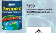 Duram Polyurethane Pond Sealer (Surapod Black)-1Ltr