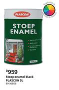 Plascon Stoep Enamel (Black)-5Ltr