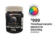 Thinkflood Metallic Pigment Ds Black-100g