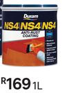 Duram Metal Primer Anti-Rust Coating NS4 (White)-1Ltr