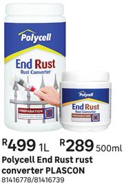 Polycell cheap rust converter