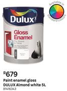 Dulux Paint Enamel Gloss (Almond White)-5Ltr 81416343