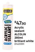 Alcolin Acrylic Sealant Brilliant White 280ml