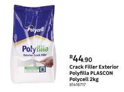 Plascon Crack Filler Exterior Polyfilla Polycell-2kg