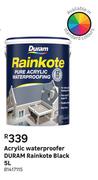 Duram Acrylic Reinforced Waterproofer Rainkote Black-5L