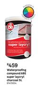 ABE Waterproofing Compound Super Laycryl Charcoal-5L