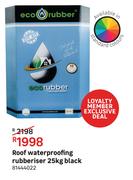 Eco Rubber Roof Waterproofing Rubberiser Black-25kg 