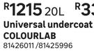 Colourlab Universal Undercoat-20Ltr