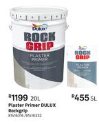 Dulux Rockgrip Plaster Primer-5L