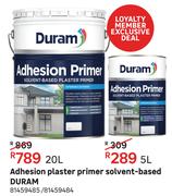 Duram Solvent Based Plaster Primer-20Ltr