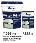 Duram Water Based Plaster Primer (White)-5Ltr
