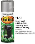 Rust-Oleum Spray Paint Specialty High Heat Silver-340g 