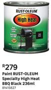Rust-Oleum Paint Specialty High Heat BBQ (Black)-236ml 