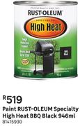 Rust-Oleum Paint Specialty High Heat BBQ (Black)-946ml 