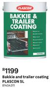 Plascon Bakkie And Trailer Coating 5L 81454311