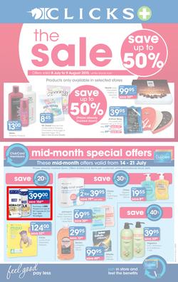 Clicks : The Sale (8 Jul - 9 Aug 2015), page 1