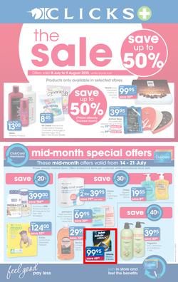 Clicks : The Sale (8 Jul - 9 Aug 2015), page 1
